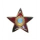 Знак на головной убор, среднего, старшего и высшего начсостава РКМ, обр.1939 г..